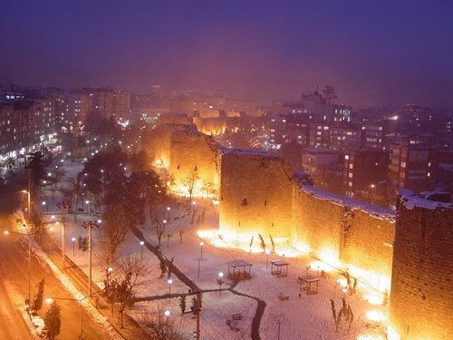 Diyarbakirda kar 4