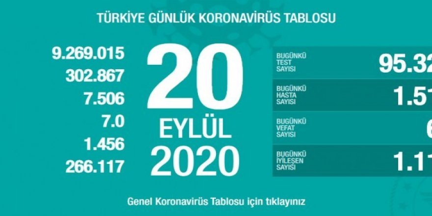 Koronavirüs 61 can daha aldı