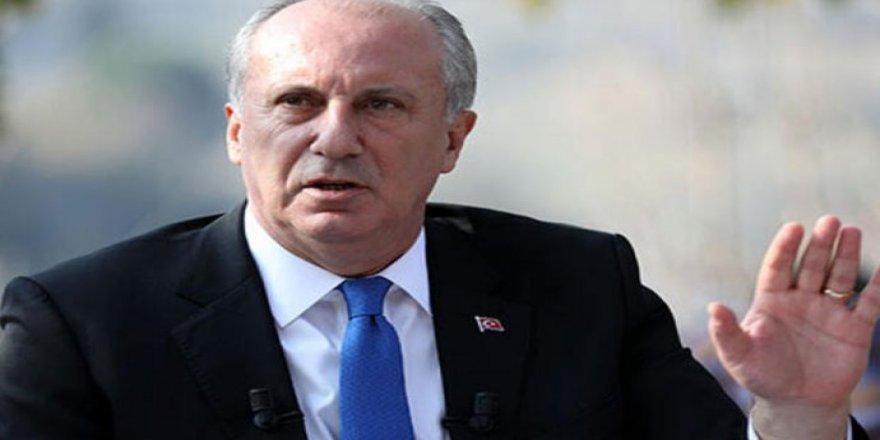 Muharrem İnce CHP'den istifa etti