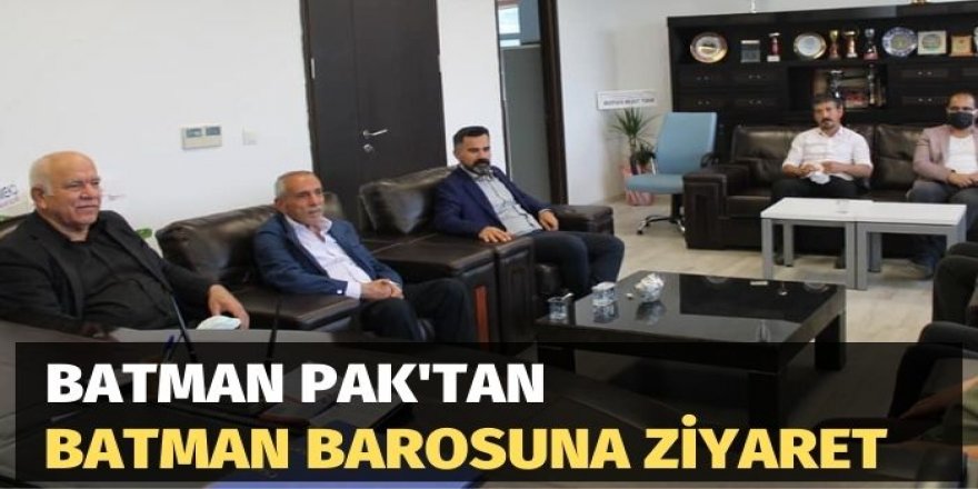 BATMAN PAK'TAN BATMAN BAROSUNA ZİYARET