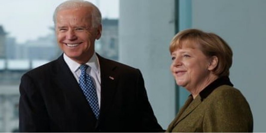 Biden ve Merkel Beyaz Saray'da Görüşüyor