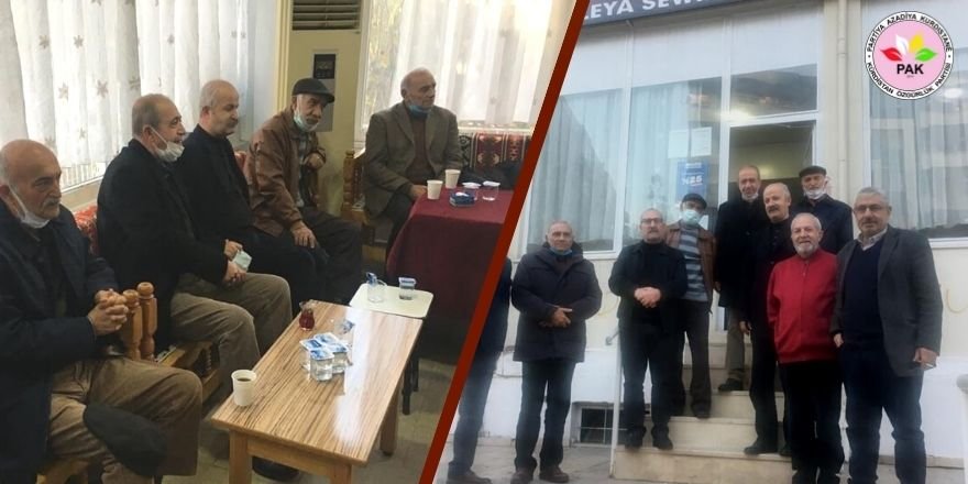 PAK’tan Diyarbakır’da Siverekliler Derneği’ne Ziyaret