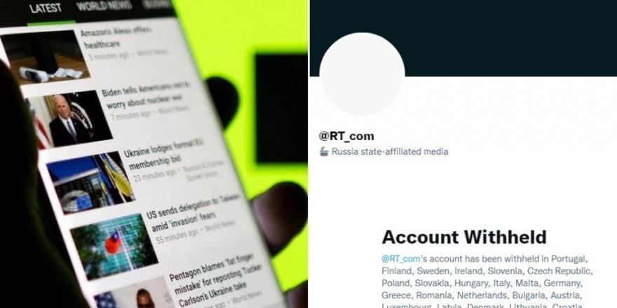 AB yasakladı, Twitter banladı: Sputnik ve RT’ye AB’den erişilemiyor