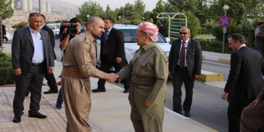 Başkan Barzani Bafil Talabani ile görüşüyor