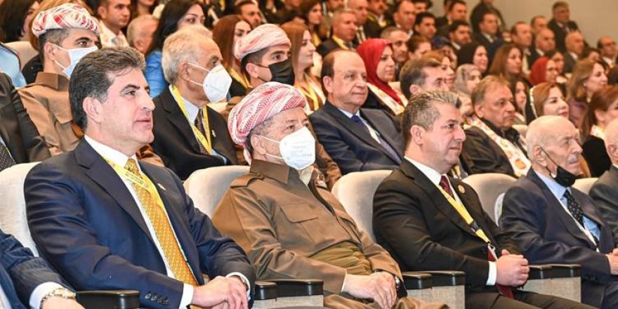 Başkan Barzani yeniden KDP Başkanı seçildi