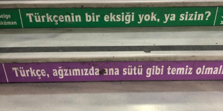 Okul merdiveninde 12 Eylül izleri: 'Ya Türkçe konuş ya da sus!'