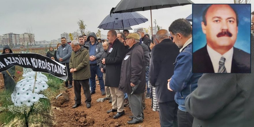 Yaşamını yitiren Kürt siyasetçi Abdulgani Sungur Diyarbakır'da son yolculuğuna uğurlandı