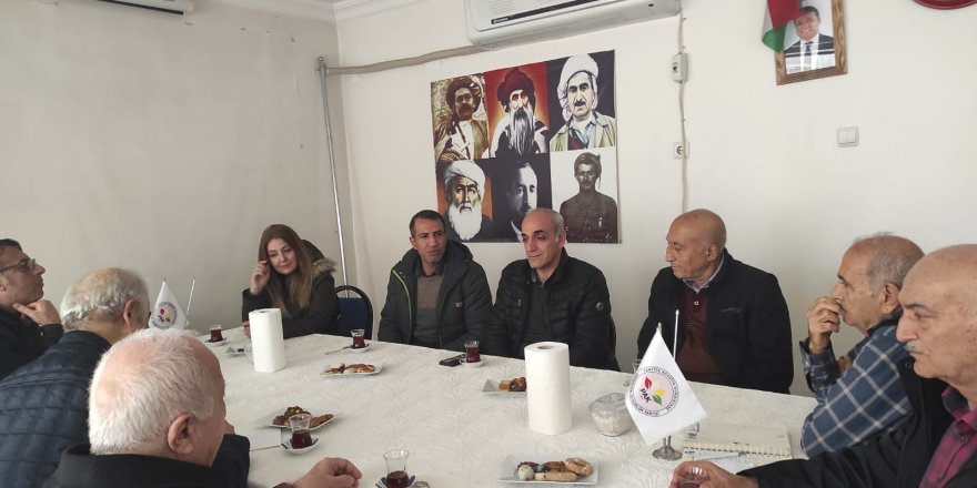 Amed Emek ve Demokrasi Platformu PAK’a Dayanışma Ziyaretinde Bulundu