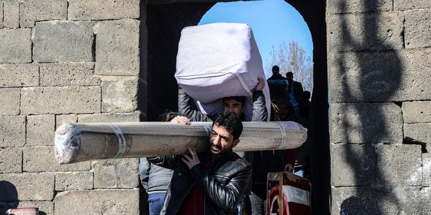 Diyarbakır’da 3’üncü göç travması