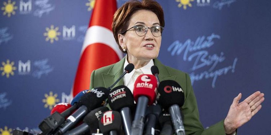 Akşener masadan kalktı, İmamoğlu ve Yavaş'a çağrı yaptı