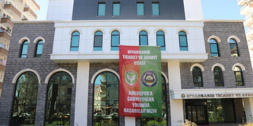 DTSO’dan Amedspor’a pankartlı destek