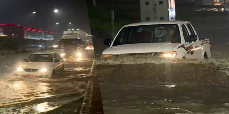 Süleymaniye'de sel baskını, Valilik'ten uyarı