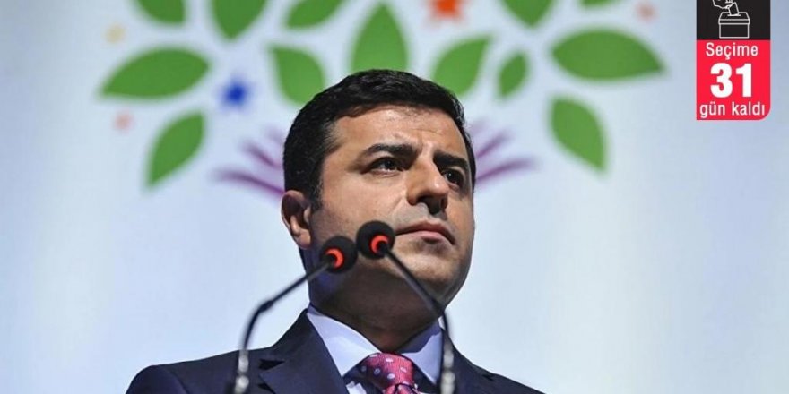 Selahattin Demirtaş: PKK'nin Türkiye'de tümüyle silah bırakması için elimizden geleni yapacağız