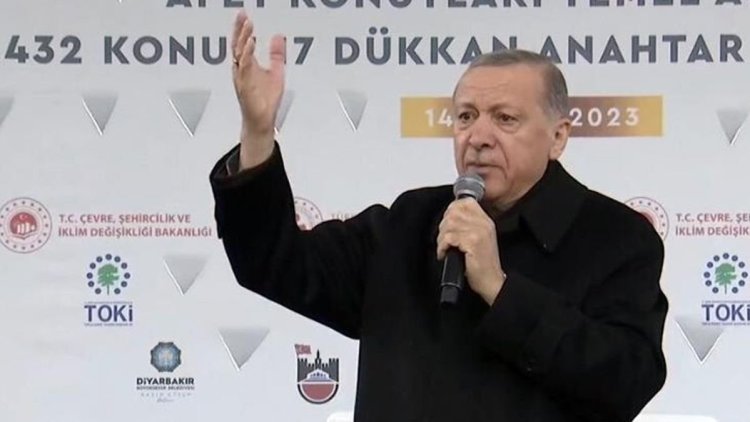 Erdoğan, Diyarbakır'da HDP'ye yüklendi