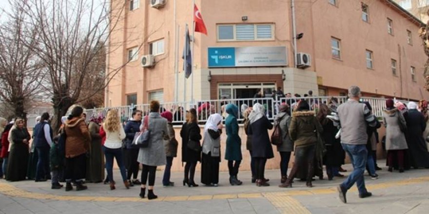 Diyarbakır'da bin 354 kişilik geçici işe 20 bin başvuru