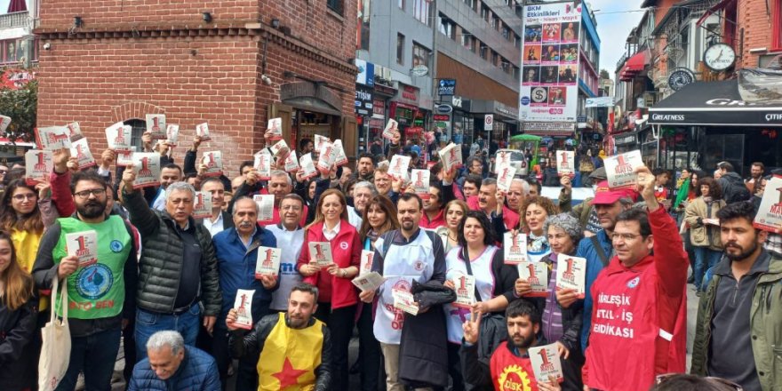 DİSK, KESK, TMMOB, TTB ve TDB 1 Mayıs'ı Maltepe Meydanı'nda kutlayacak