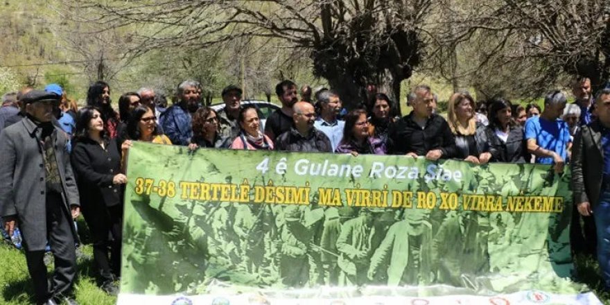 Dersim Tertelesi’nde katledilenler anıldı