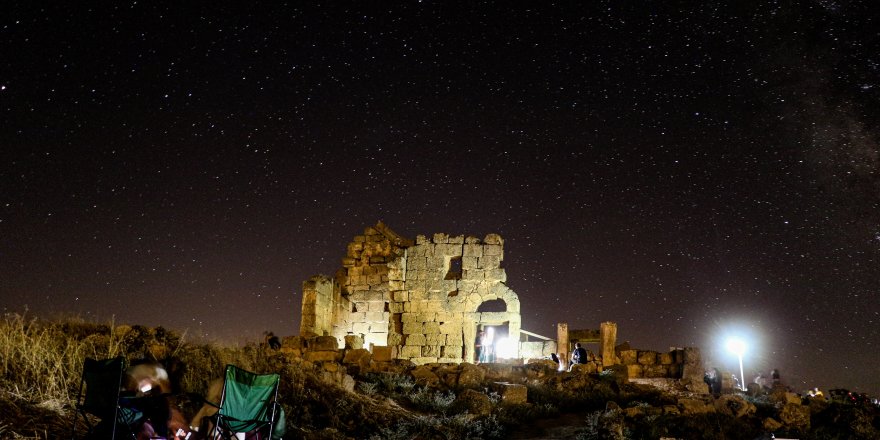 Zerzevan’da meteor yağmuruna tanıklık