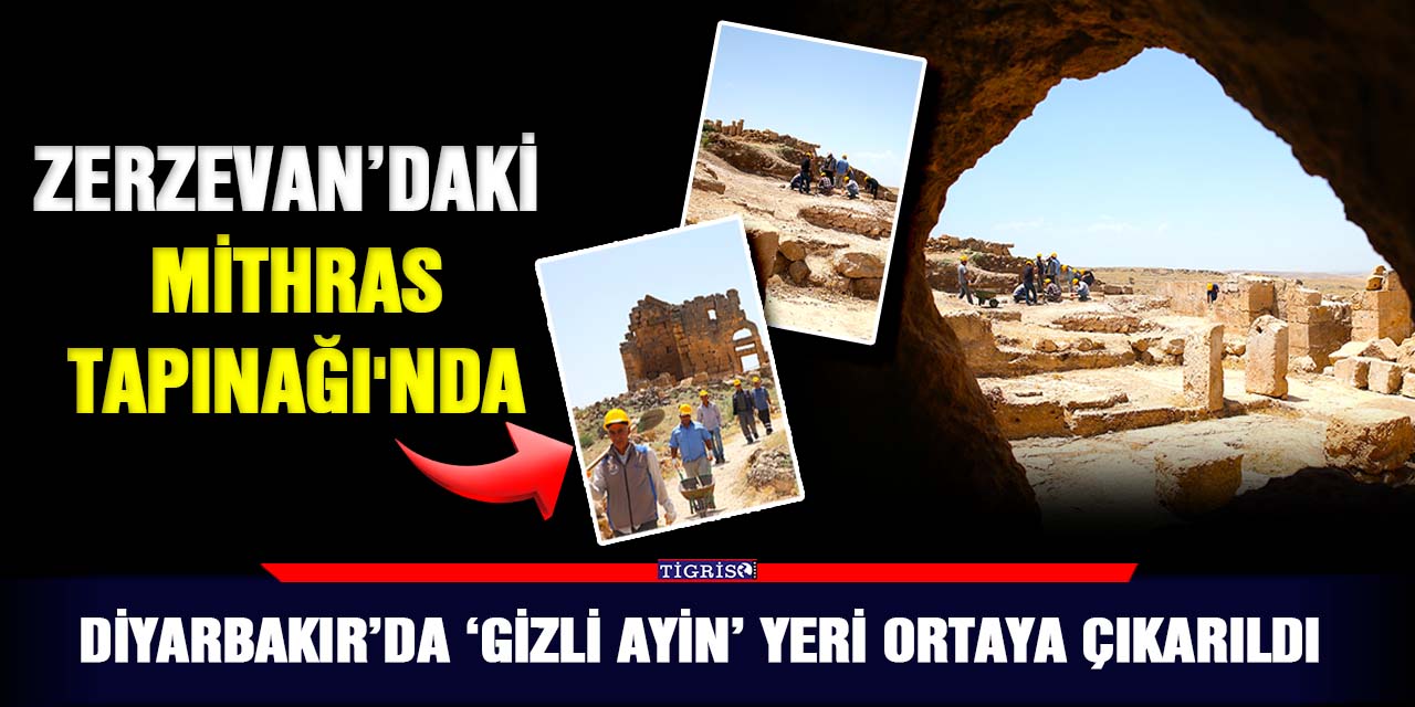 Diyarbakır’da ‘gizli ayin’ yeri ortaya çıkarıldı