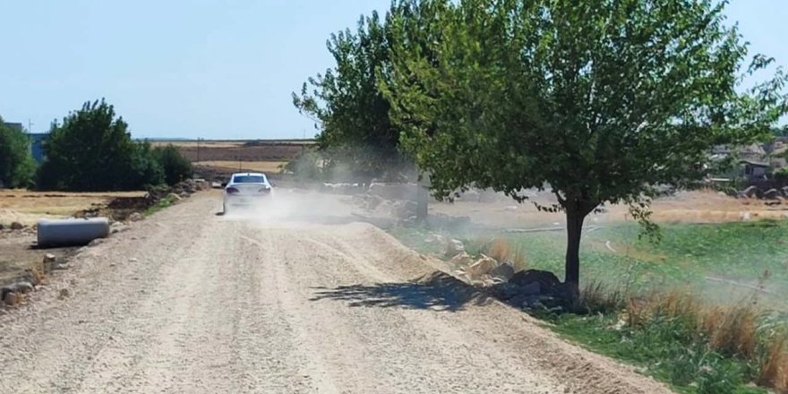 Diyarbakır’da ödenek olmayınca yol yarıda kaldı