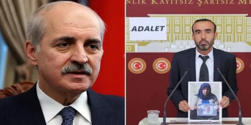 Kurtulmuş'tan Şenyaşar ailesine: 'Eyleminiz Meclis'in itibarını zedeliyor'