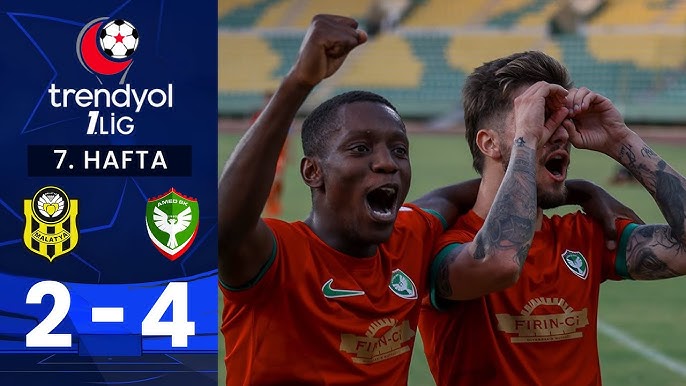 Amedspor, Yeni Malatyaspor'u 4-2 mağlup ederek 3 puanı kaptı