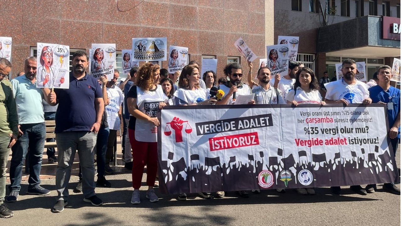 Diyarbakır'daki sağlık çalışanları milletvekillerine seslendi