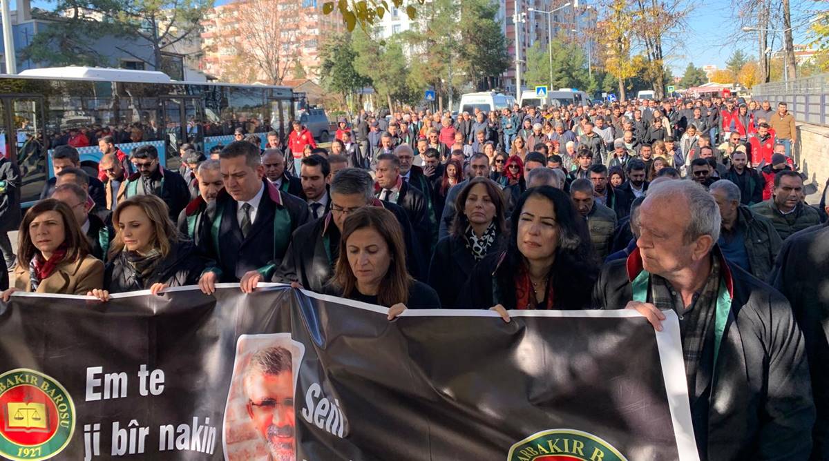 Diyarbakır, Tahir Elçi'yi 9. ölüm yıldönümünde andı