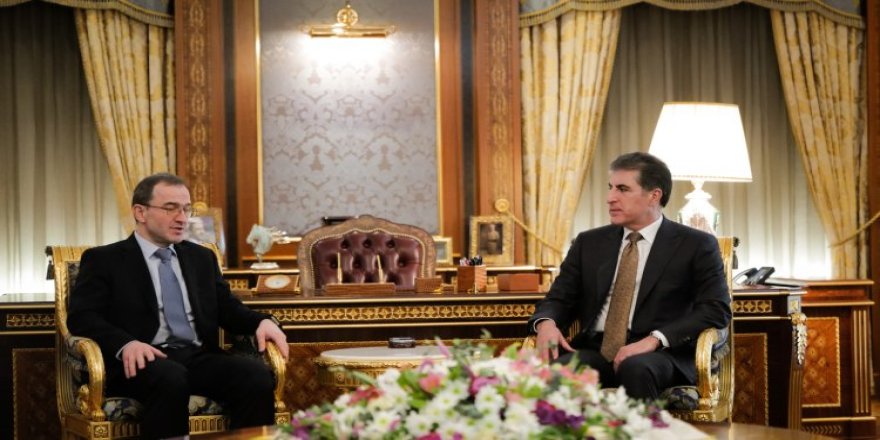 Neçirvan Barzani Rusya'nın Irak Büyükelçisi ile görüştü