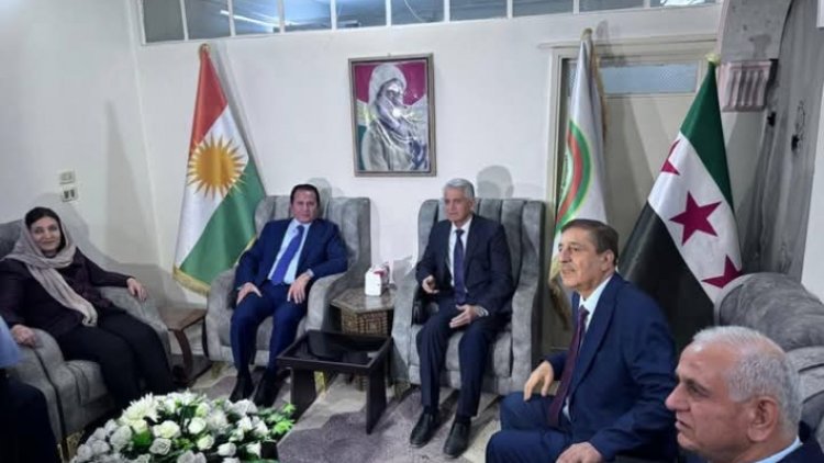 Başkan Barzani'nin Temsilcisi ENKS ile görüştü