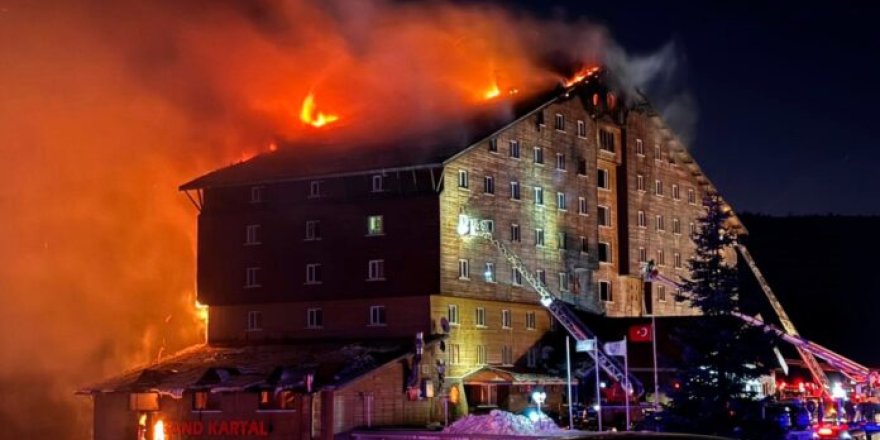 Kartalkaya’daki otel yangını felakete döndü: “76 kişi hayatını kaybetti