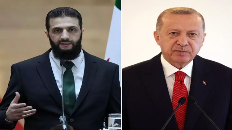 Suriye'deki yeni yönetimin lideri Erdoğan ile telefonda görüştüğünü açıkladı