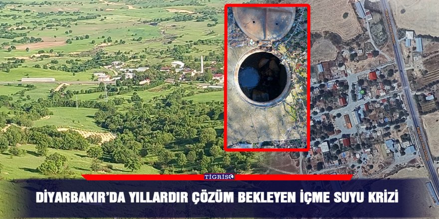 Diyarbakır’da yıllardır çözüm bekleyen içme suyu krizi