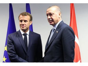 Erdoğan, Macron’la telefonda görüştü