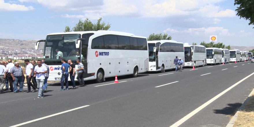 Elazığ’dan İstanbula 15 0tobüs İmamoğlu için...