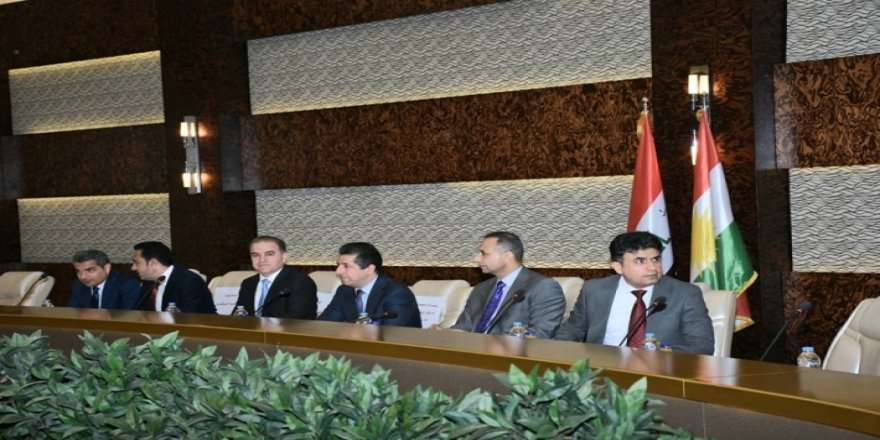 Mesrur Barzani Türkmen siyasi parti temsilcileri ile bir araya geldi