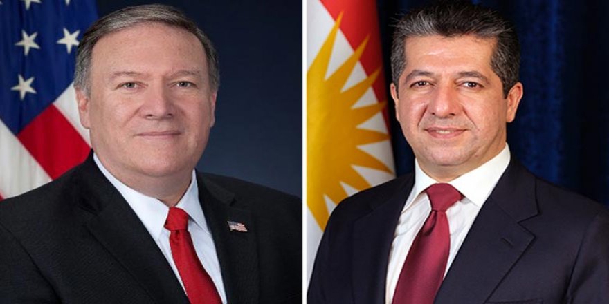 Başbakan ve Pompeo’dan telefon görüşmesi